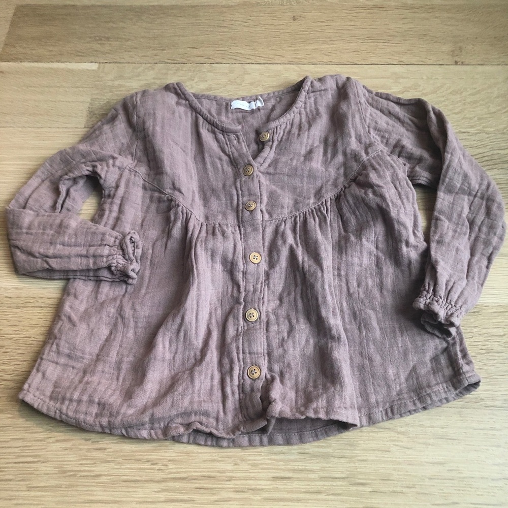 Jamie kay Lila blouse size 4Y EUC